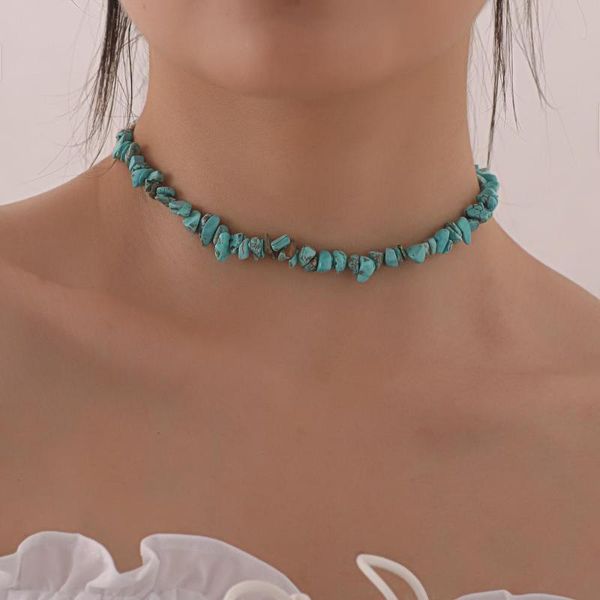 2020 natural stone short necklace exquisite irregular design women charm accessories boho choker necklace collier femme chocker, Golden;silver
2020 natural stone short necklace exquisite irregular design women charm accessories boho choker necklace collier femme chocker, Golden;silver
