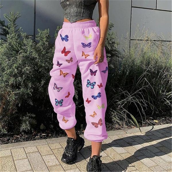woman baggy pants autumn 2021 joggers sweatpants pants women butterfly print harem streetwear high waist trousers big size, Black;white
woman baggy pants autumn 2021 joggers sweatpants pants women butterfly print harem streetwear high waist trousers big size, Black;white