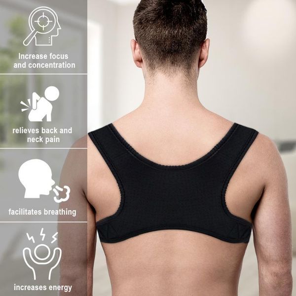 women's shapers spine posture corrector protection back shoulder correction band humpback pain relief brace1, Black;white
women's shapers spine posture corrector protection back shoulder correction band humpback pain relief brace1, Black;white