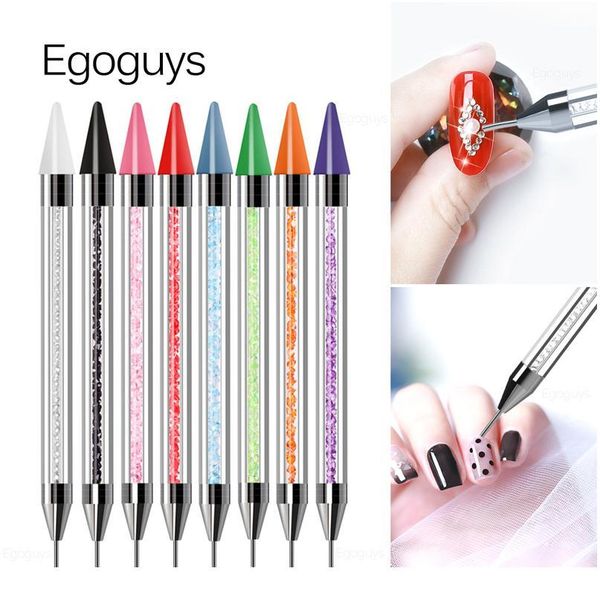 colourful 2 way acrylic steel dotting wax pen crystal picking picker nail art drill pencil sile head manicure stud qylknh
colourful 2 way acrylic steel dotting wax pen crystal picking picker nail art drill pencil sile head manicure stud qylknh