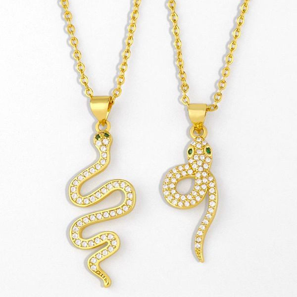 pendant necklaces flola cz paved animal snake necklace for women crystal gold chain cubic zirconia wholesale jewelry gifts nker63, Silver
pendant necklaces flola cz paved animal snake necklace for women crystal gold chain cubic zirconia wholesale jewelry gifts nker63, Silver