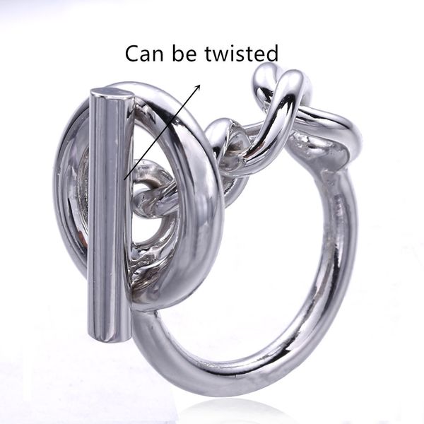 925 silver rope chain ring with hoop for women french popular clasp ring sterling silver jewelry making, Golden;silver
925 silver rope chain ring with hoop for women french popular clasp ring sterling silver jewelry making, Golden;silver