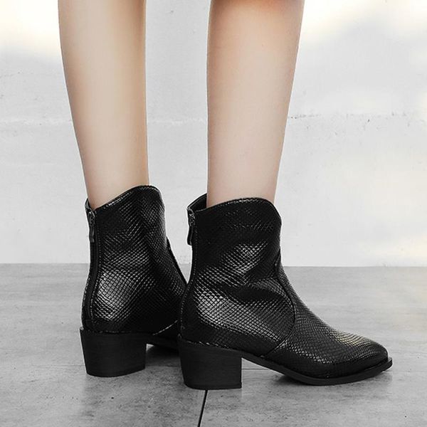 sagace shoes women flats pointed square high-heeled snake print shoes ankle large size booties fashion new boots-women 2020sep7, Black
sagace shoes women flats pointed square high-heeled snake print shoes ankle large size booties fashion new boots-women 2020sep7, Black