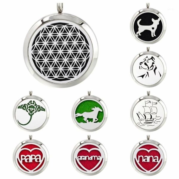 30mm diffuser locket horse grandma dog pet papa nana essential oil locket 316l stainless steel necklace chain jewelry 10pads1, Silver
30mm diffuser locket horse grandma dog pet papa nana essential oil locket 316l stainless steel necklace chain jewelry 10pads1, Silver