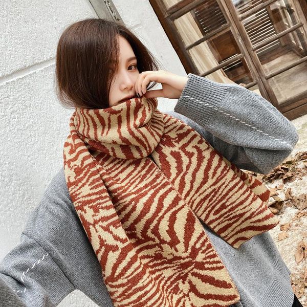 scarves royalmaybe fashion long warm bib autumn and winter -selling knitted wool color-blocking zebra leopard scarf, Blue;gray
scarves royalmaybe fashion long warm bib autumn and winter -selling knitted wool color-blocking zebra leopard scarf, Blue;gray