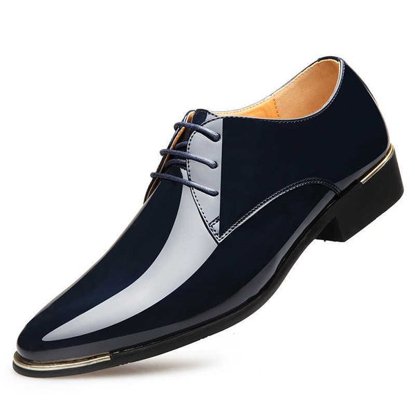 new style men's leather leisure solid color dress low heel fashion business shoes, Black
new style men's leather leisure solid color dress low heel fashion business shoes, Black