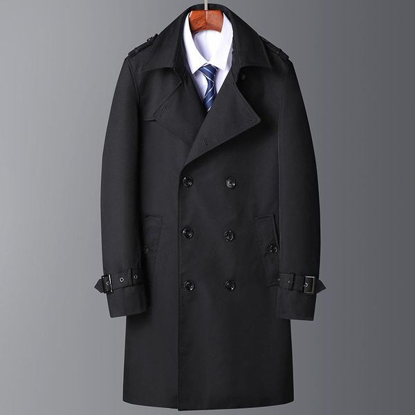 men's trench coats windbreaker men double breasted long spring autumn fashion coat casual turn-down collar size l xl 2xl 3xl, Tan;black
men's trench coats windbreaker men double breasted long spring autumn fashion coat casual turn-down collar size l xl 2xl 3xl, Tan;black