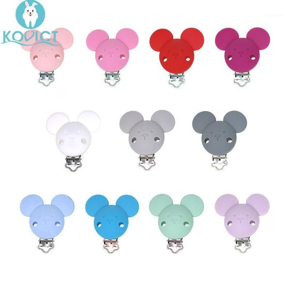 soothers & teethers 10/20/50 pcs baby pacifer clips mouse shape perle silicone teether clip diy dummy chain nipple holder soother nursing1
soothers & teethers 10/20/50 pcs baby pacifer clips mouse shape perle silicone teether clip diy dummy chain nipple holder soother nursing1