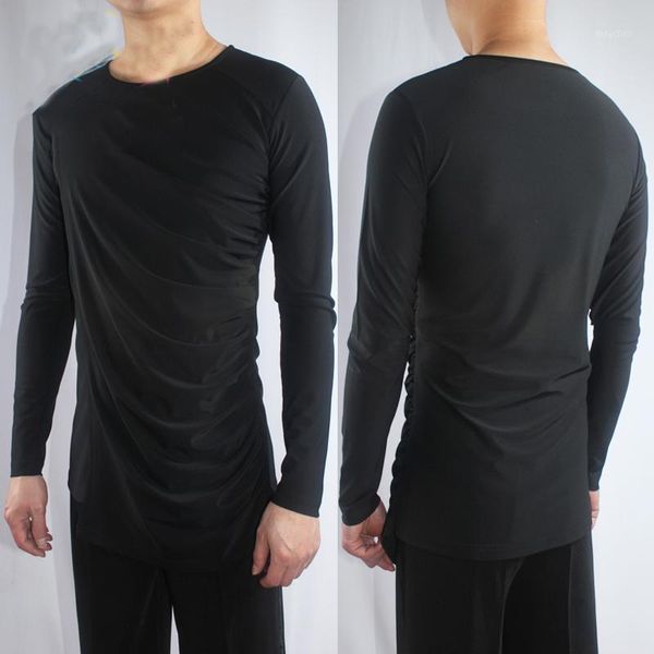 latin dance shirts male black long sleeve round neck mens ballroom shirt salsa charleston dancing clothes practice wear dn24401, Black;red
latin dance shirts male black long sleeve round neck mens ballroom shirt salsa charleston dancing clothes practice wear dn24401, Black;red