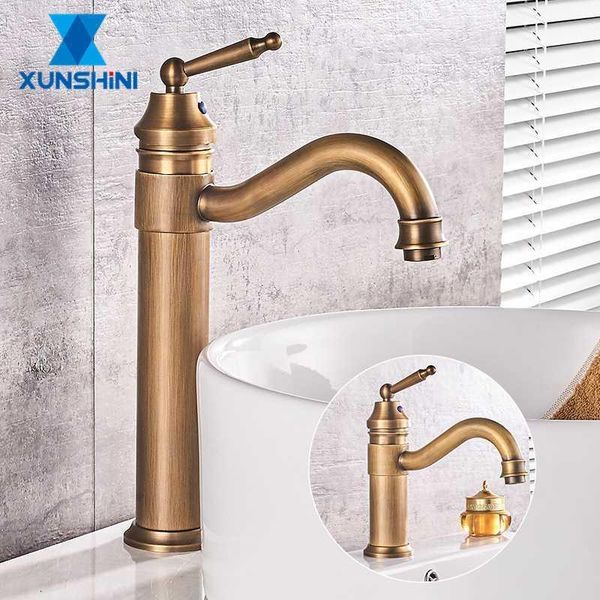 xunshini europe classic style antique copper bathroom basin faucet cold and water mixer single handle deck mounted tap1
xunshini europe classic style antique copper bathroom basin faucet cold and water mixer single handle deck mounted tap1