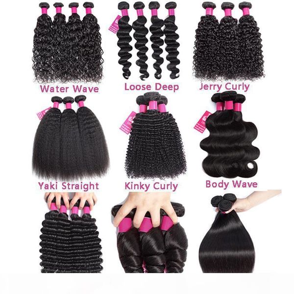 9a mink brazilian human hair bundles 100% unprocessed brazilian straight body wave loose wave kinky curly deep wave human hair extensions, Black 
9a mink brazilian human hair bundles 100% unprocessed brazilian straight body wave loose wave kinky curly deep wave human hair extensions, Black