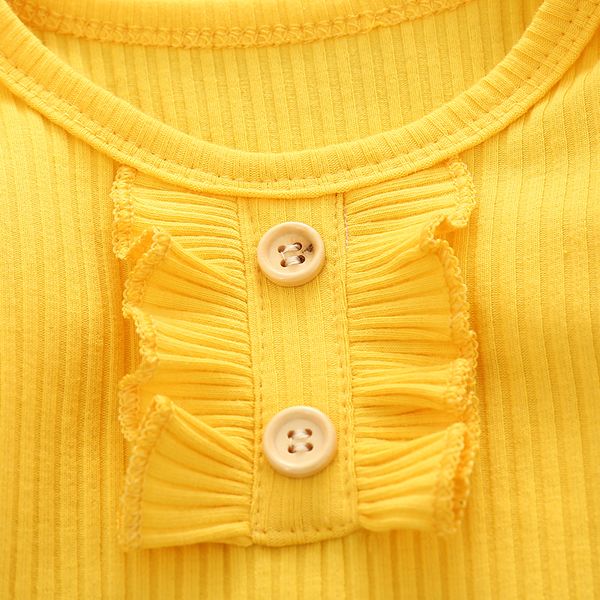 sunflower baby girl clothes set newborn outfit ruffle solid long sleeve flower pants headband fashion infant clothing lj201223, White
sunflower baby girl clothes set newborn outfit ruffle solid long sleeve flower pants headband fashion infant clothing lj201223, White