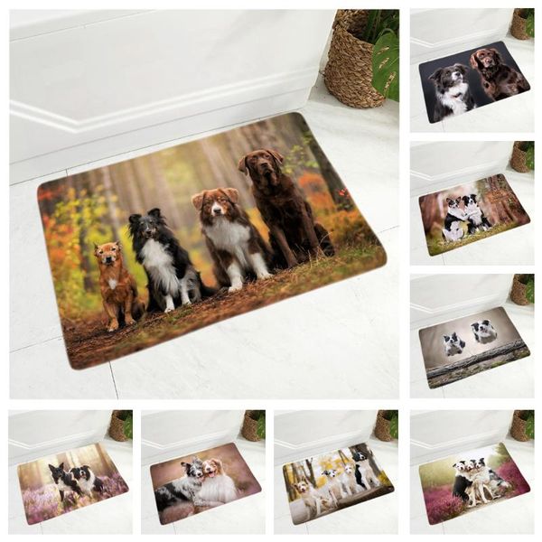 pet scotland border collie floor door mat non-slip decor dog animal doormat soft flannel rug for hallway kitchen room carpet
pet scotland border collie floor door mat non-slip decor dog animal doormat soft flannel rug for hallway kitchen room carpet