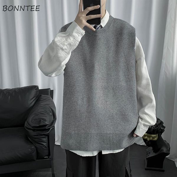men's vests sweater vest men solid side-slit ripped spring-autumn ins fashion leisure sweaters simple all-match students vintage ulzzan, Black;white
men's vests sweater vest men solid side-slit ripped spring-autumn ins fashion leisure sweaters simple all-match students vintage ulzzan, Black;white