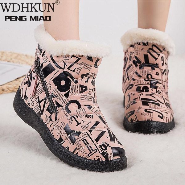 2020 new women boots fashion alphabet winter shoes women waterproof snow boots warm ankle botas mujer winter footwear female, Black
2020 new women boots fashion alphabet winter shoes women waterproof snow boots warm ankle botas mujer winter footwear female, Black