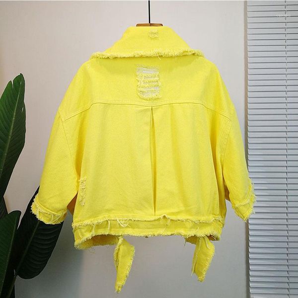 bright colors denim women jacket half sleeve spring jackets female lapel single breasted bolero women casual fall outwear sl2761, Black;brown
bright colors denim women jacket half sleeve spring jackets female lapel single breasted bolero women casual fall outwear sl2761, Black;brown