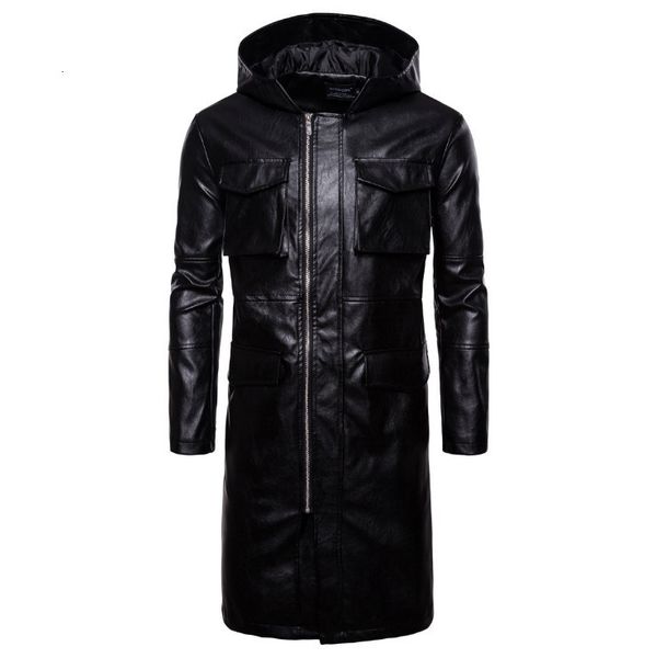 2021 new men in jackets with long hood, english-style coat masculine pockets europe/usa leather jacket size r54w, Black
2021 new men in jackets with long hood, english-style coat masculine pockets europe/usa leather jacket size r54w, Black