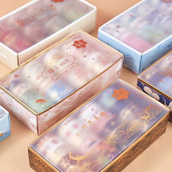 20pcs/box retro washi tape set bronzing tape paper gift sticker material japanese kawaii decorative masking tape office supplies
20pcs/box retro washi tape set bronzing tape paper gift sticker material japanese kawaii decorative masking tape office supplies