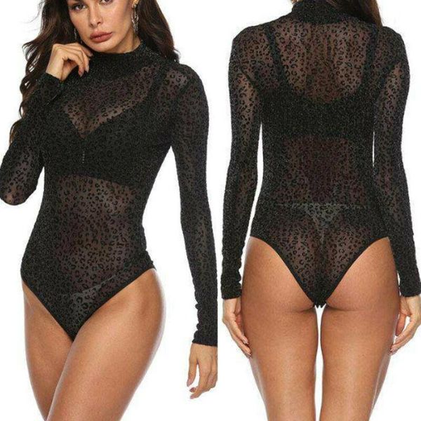 women's jumpsuits & rompers women long sleeve leopard print see through bodysuit dot fashion evening party t-shirt jumpsuit, Black;white
women's jumpsuits & rompers women long sleeve leopard print see through bodysuit dot fashion evening party t-shirt jumpsuit, Black;white