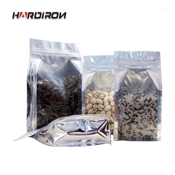 storage bags hardiron 0.2mm aluminum foil zipper bag stand up front clear pouches reclosable accordion pocket bags1
storage bags hardiron 0.2mm aluminum foil zipper bag stand up front clear pouches reclosable accordion pocket bags1