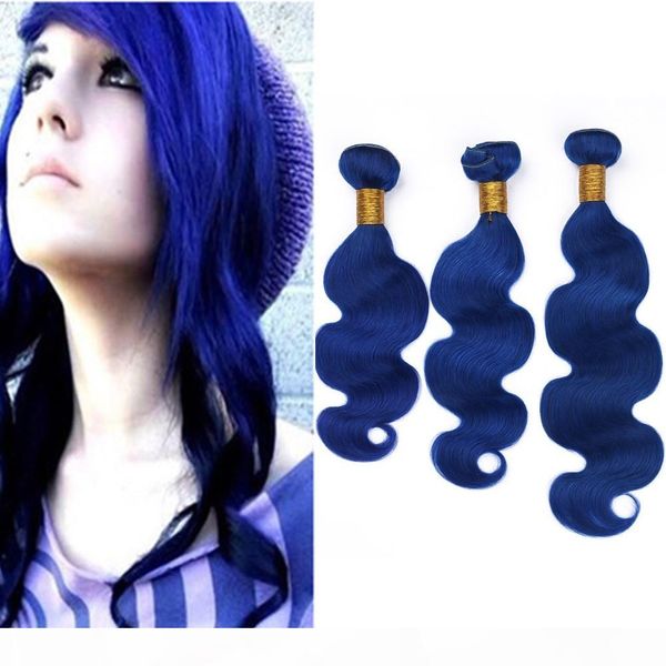 virgin peruvian human hair blue colored body wave 3 bundles 300gram body wavy dark blue human hair weave extensions double wefts 10-30, Black
virgin peruvian human hair blue colored body wave 3 bundles 300gram body wavy dark blue human hair weave extensions double wefts 10-30, Black