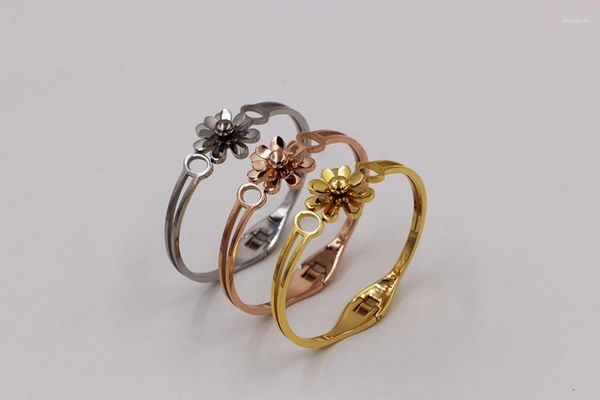 bangle fashion stainless steel crystal camellia flower spring bracelet rose gold women party christmas gift1, Black
bangle fashion stainless steel crystal camellia flower spring bracelet rose gold women party christmas gift1, Black