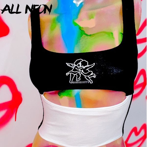 allneon vintage printing hollow out straped tank skinny patchwork backless e-girl cropped for women chic streetwear y200422, White
allneon vintage printing hollow out straped tank skinny patchwork backless e-girl cropped for women chic streetwear y200422, White
