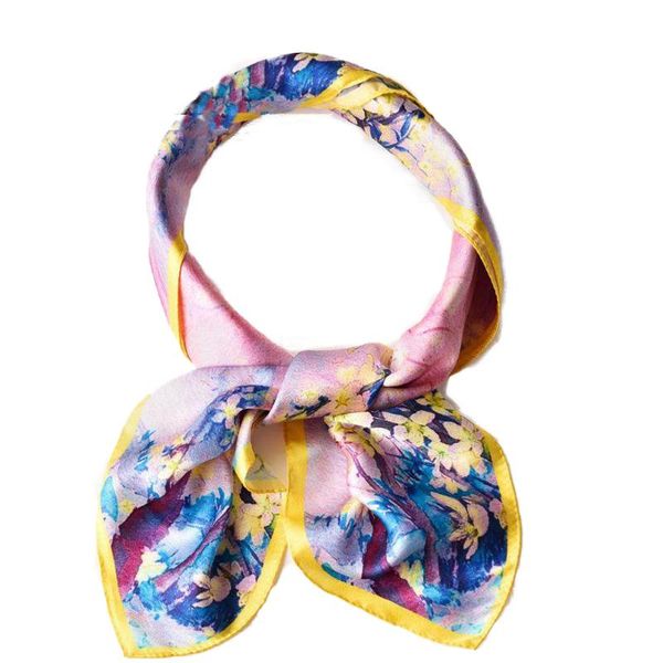 scarves women 100% silk scarf tie square headband bow waist bag accessories office party 53cm, Blue;gray
scarves women 100% silk scarf tie square headband bow waist bag accessories office party 53cm, Blue;gray