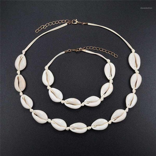 bohemian natrual shell necklace bracelet set seashell cowrie summer women femme choker beach foot jewelry girl gifts collar1, Golden;silver
bohemian natrual shell necklace bracelet set seashell cowrie summer women femme choker beach foot jewelry girl gifts collar1, Golden;silver