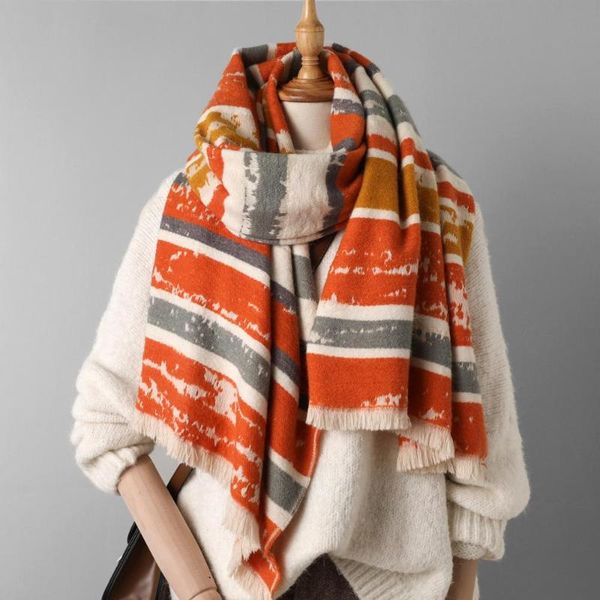 new 2020 cashmere scarf women winter warm shawls and wraps stripe bufanda thick blanket scarves hijab, Blue;gray
new 2020 cashmere scarf women winter warm shawls and wraps stripe bufanda thick blanket scarves hijab, Blue;gray