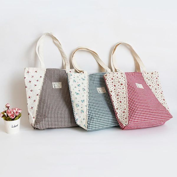 storage bags foldable shopping bag fashion ladies cotton tote plaid flower handle green
storage bags foldable shopping bag fashion ladies cotton tote plaid flower handle green