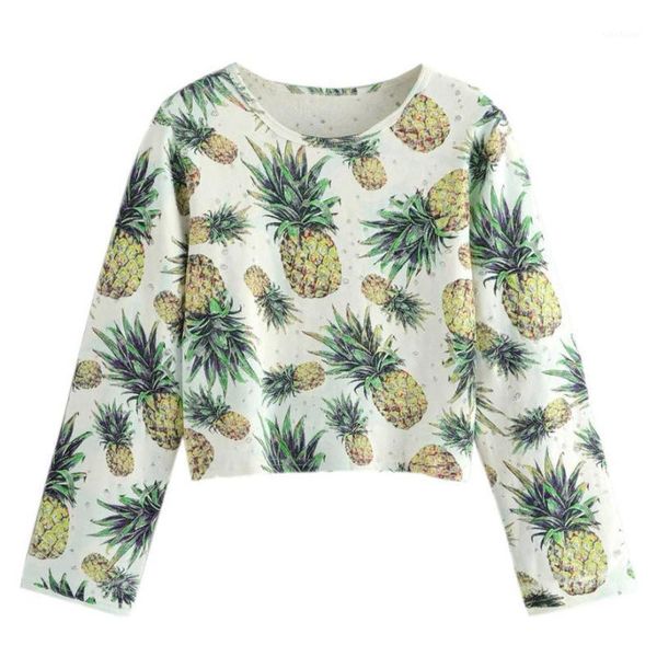 women's blouses & shirts womens long sleeve pineapple printing round neck sweatshirt blouse women summer blouse2021 c308131, White
women's blouses & shirts womens long sleeve pineapple printing round neck sweatshirt blouse women summer blouse2021 c308131, White