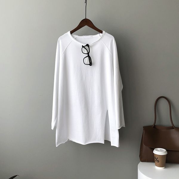 new 2021 spring o-neck t shirts long sleeve 100% cotton material boyfriend style loose women white tees omyj
new 2021 spring o-neck t shirts long sleeve 100% cotton material boyfriend style loose women white tees omyj