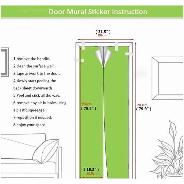 77x200cm 3d pyramid style door stickers for livingroom bedroom diy pvc self adhesive wallpaper home decor waterproof mural decal f wmtupb
77x200cm 3d pyramid style door stickers for livingroom bedroom diy pvc self adhesive wallpaper home decor waterproof mural decal f wmtupb