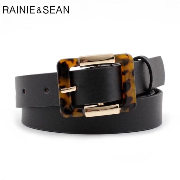 rainie sean woman belt for jeans leopard buckle black ladies belt for trousers womens accessories belts 105cm, Black;brown
rainie sean woman belt for jeans leopard buckle black ladies belt for trousers womens accessories belts 105cm, Black;brown
