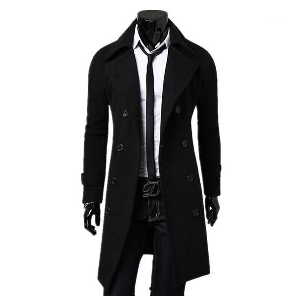 men's trench coats wholesale- 2021 fashion coat men long suit wool overcoat outerwear1, Tan;black
men's trench coats wholesale- 2021 fashion coat men long suit wool overcoat outerwear1, Tan;black
