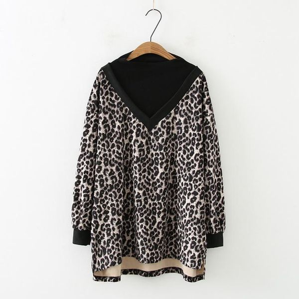 plus size women's leopard printed long sleeved large size spring autumn shirts casual pullovers, White
plus size women's leopard printed long sleeved large size spring autumn shirts casual pullovers, White
