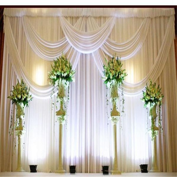 3*6m wedding party stage celebration background satin curtain drape pillar ceiling backdrop marriage decoration veil wt016 b1
3*6m wedding party stage celebration background satin curtain drape pillar ceiling backdrop marriage decoration veil wt016 b1