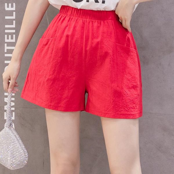 high waist shorts solid summer casual cotton linen shorts women plus size fashion short pants streetwear women's, White;black
high waist shorts solid summer casual cotton linen shorts women plus size fashion short pants streetwear women's, White;black