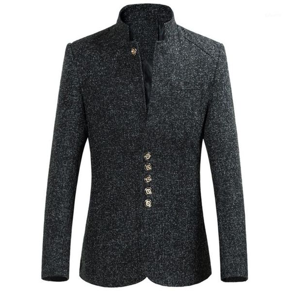 mens stand collar formal coat slim fit button front winter woolen cashmere blended business thick warm peacoat plus size s-6xl1, Black
mens stand collar formal coat slim fit button front winter woolen cashmere blended business thick warm peacoat plus size s-6xl1, Black