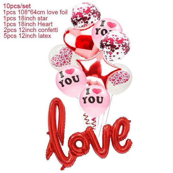 10pcs 18inch valentine's day heart love balloons inflatable love letter foil ballons wedding valentine decorations helium globos wmtotl
10pcs 18inch valentine's day heart love balloons inflatable love letter foil ballons wedding valentine decorations helium globos wmtotl
