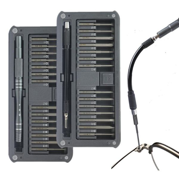 screwdriver set magnetic extension snake bit adjustable direction precision torx screwdrivers for phone glasses repair hand tool
screwdriver set magnetic extension snake bit adjustable direction precision torx screwdrivers for phone glasses repair hand tool