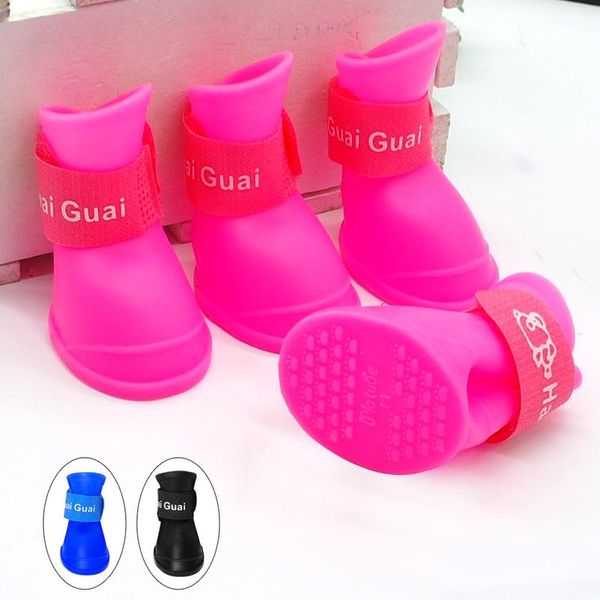4pcs waterproof pet dog shoes summer anti-slip rubber rain boots protective for small cats dogs candy color puppy socks bbybew
4pcs waterproof pet dog shoes summer anti-slip rubber rain boots protective for small cats dogs candy color puppy socks bbybew