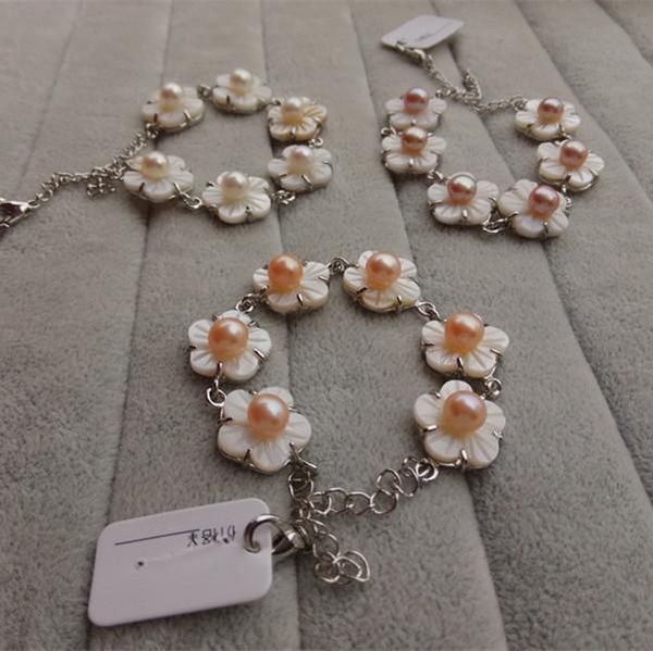bangle natural freshwater pearl + white shell flower extending chain bracelet fashion jewelry please select color by default, Black
bangle natural freshwater pearl + white shell flower extending chain bracelet fashion jewelry please select color by default, Black