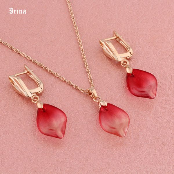 new multicolor leaf design 585 rose gold dangle earrings pendant sets for women wedding exquisite fashion jewelry sets, Silver
new multicolor leaf design 585 rose gold dangle earrings pendant sets for women wedding exquisite fashion jewelry sets, Silver