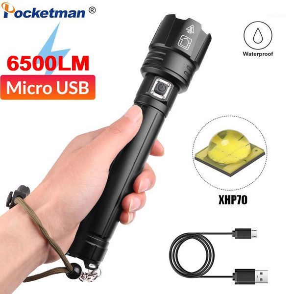 flashlights torches 2021 xhp70 led torch usb rechargeable camping tactical use 18650 battery1
flashlights torches 2021 xhp70 led torch usb rechargeable camping tactical use 18650 battery1