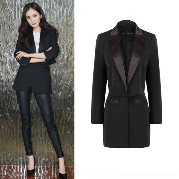 atgrp 1vpo6 female suit yang mi the short coat same black lace v-neck splicing vest suit coat temperament short ol spring 9831 new, Gray
atgrp 1vpo6 female suit yang mi the short coat same black lace v-neck splicing vest suit coat temperament short ol spring 9831 new, Gray