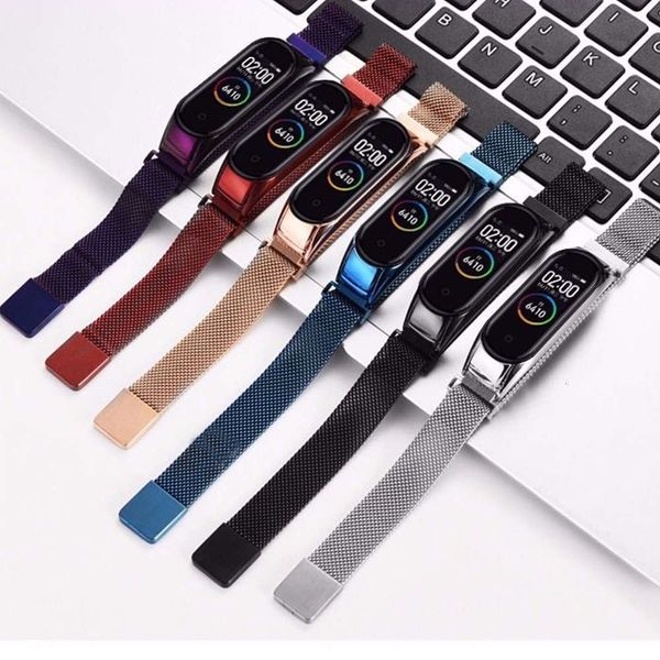 the new watch is suitable for millet bracelet 5 wrist strap, double spring metal case and milane magnetic absorption replacement strapjk
the new watch is suitable for millet bracelet 5 wrist strap, double spring metal case and milane magnetic absorption replacement strapjk