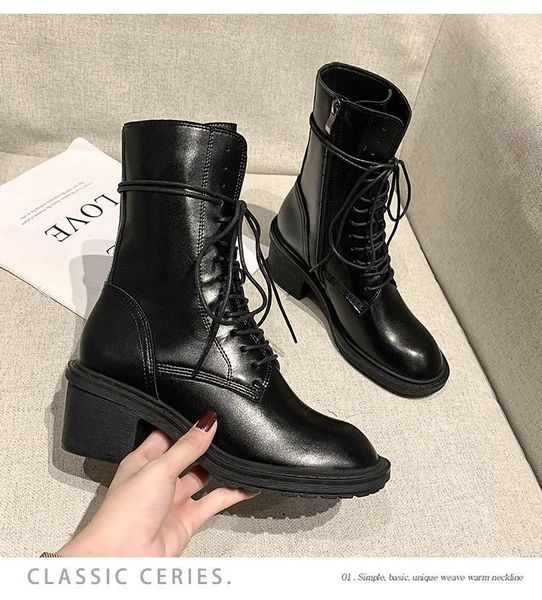 boots high-knight women fashion cross-tied&zipper mid-calf bottes thick high heels shoes microfiber leather motorcycle botas1, Black
boots high-knight women fashion cross-tied&zipper mid-calf bottes thick high heels shoes microfiber leather motorcycle botas1, Black