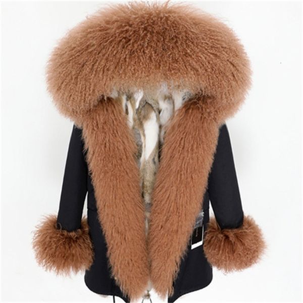 winter 2021 new detachable rabbit lining super large goatee lamb skin long thick fur coat k32w, Black
winter 2021 new detachable rabbit lining super large goatee lamb skin long thick fur coat k32w, Black